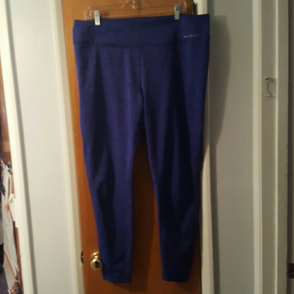 Eddie Bauer women's crossover fleece leggings